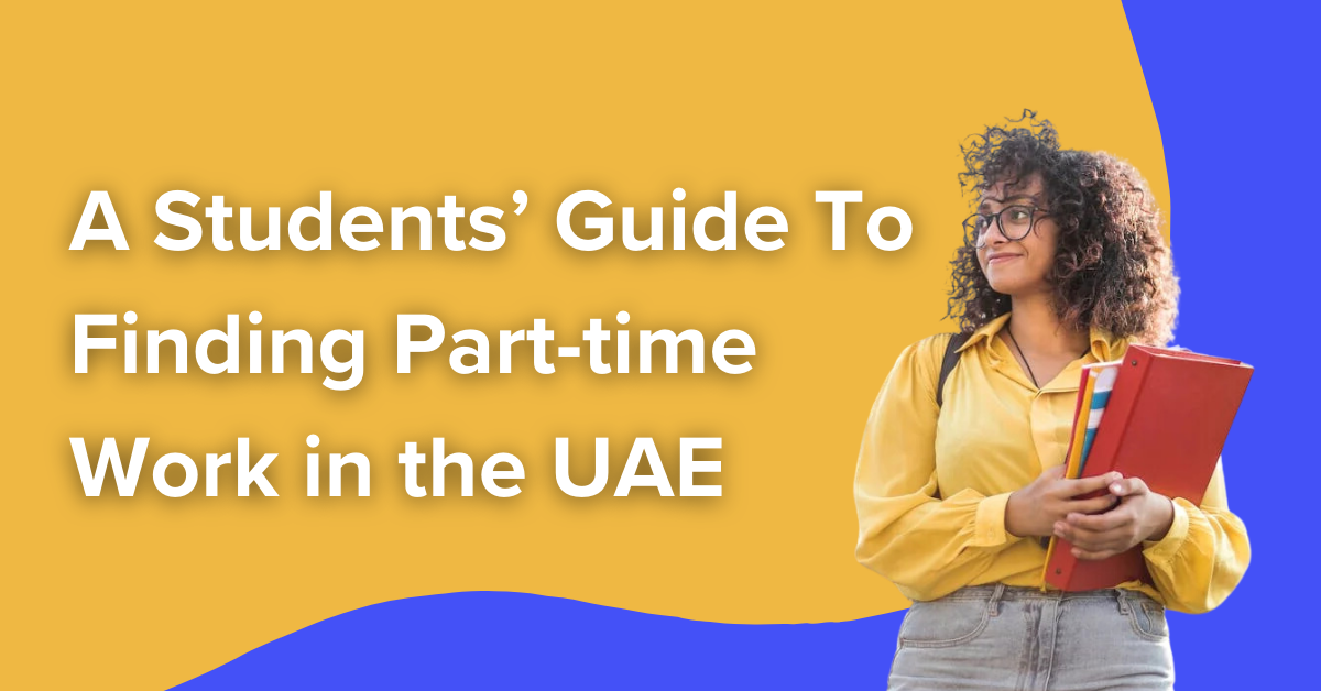 finding part-time jobs in the UAE